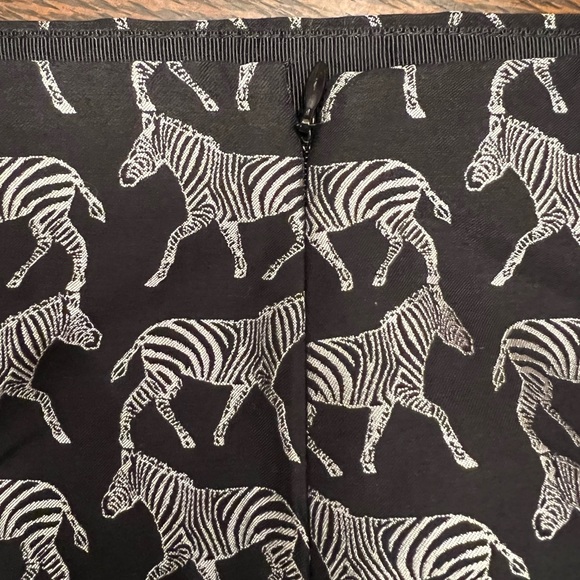 Jcrew factory NWT zebra print skirt size 4 - Picture 3 of 5